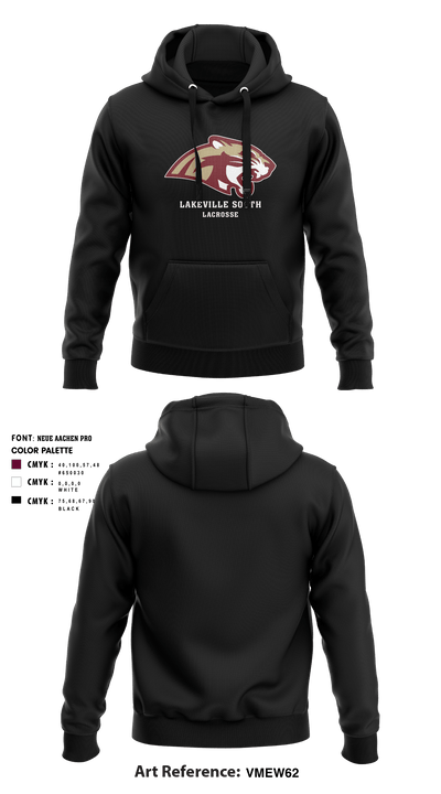 Lakeville South High School Lacrosse 8707238 Hoodie - 3