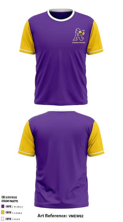 Avondale Bowling 75923791 Short Sleeve Performance Shirt - 1