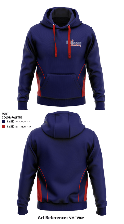 London Christian Academy 30666411 Hoodie - 1