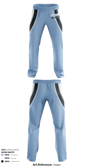 Sweatpants, FSA ELITE, Track & Field, Teamtime, Team time, sublimation, custom sports apparel, team uniforms, spirit wear, spiritwear, sports uniforms, custom shirts, team store, custom team store, fundraiser sports, apparel fundraiser