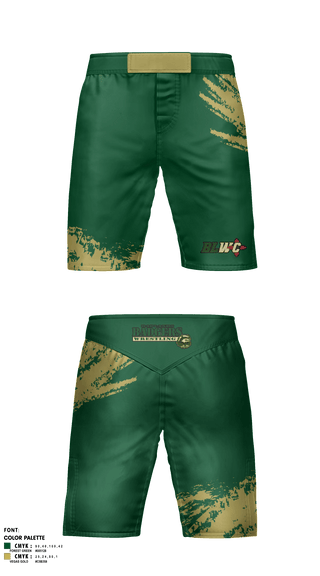 Fight Shorts, Badlands Badgers Wrestling Club, Wrestling, Teamtime, Team time, sublimation, custom sports apparel, team uniforms, spirit wear, spiritwear, sports uniforms, custom shirts, team store, custom team store, fundraiser sports, apparel fundraiser