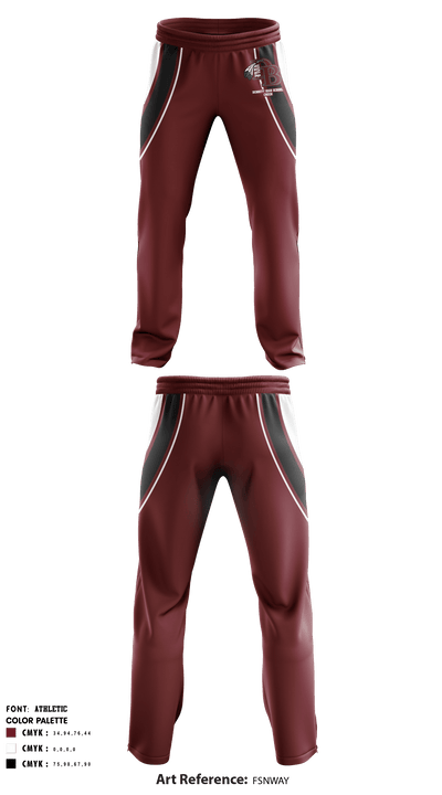 Bennett High School cheer 23557518 Sweatpants - 1