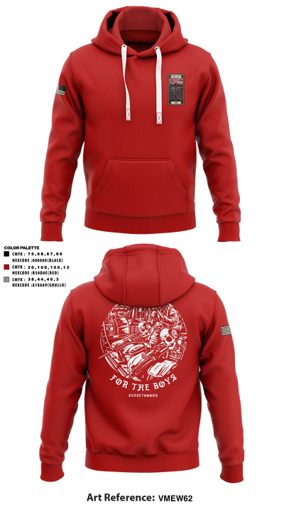 3rd Battalion 7th Special Forces 91143521 Hoodie - 2