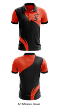 Spencerville High School Cheer 17427308 Short Sleeve Performance Polo - 1