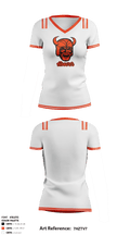 North Canton Hoover Football 75864683 Women's Short Sleeve V-neck Shirt - 2