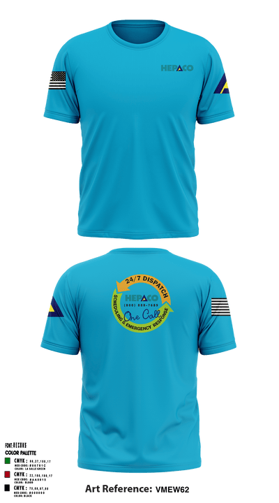 HEPACO Norfolk 83165627 Short Sleeve Performance Shirt - 1