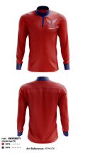 Washington Academy Wrestling 3063553 Quarter Zip Jacket - 1