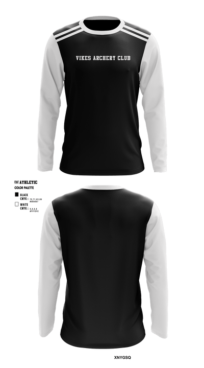 Vikes Archery Club 24552089 Long Sleeve Performance Shirt - 1