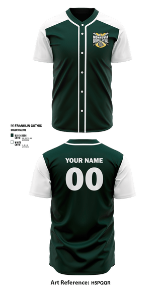 Full Button Baseball Jersey, Monrovia Youth Organized Baseball and Softball, Baseball, Teamtime, Team time, sublimation, custom sports apparel, team uniforms, spirit wear, spiritwear, sports uniforms, custom shirts, team store, custom team store, fundraiser sports, apparel fundraiser