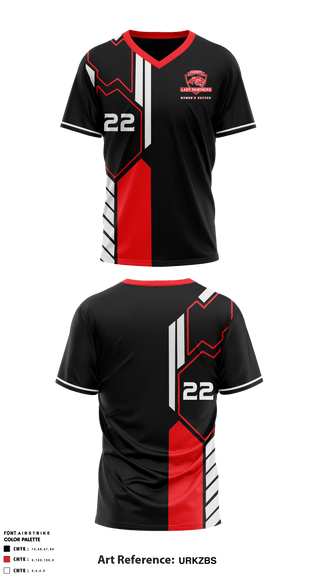 Womens Soccer Jersey, Cabot High School Soccer, Women's Soccer, Teamtime, Team time, sublimation, custom sports apparel, team uniforms, spirit wear, spiritwear, sports uniforms, custom shirts, team store, custom team store, fundraiser sports, apparel fundraiser