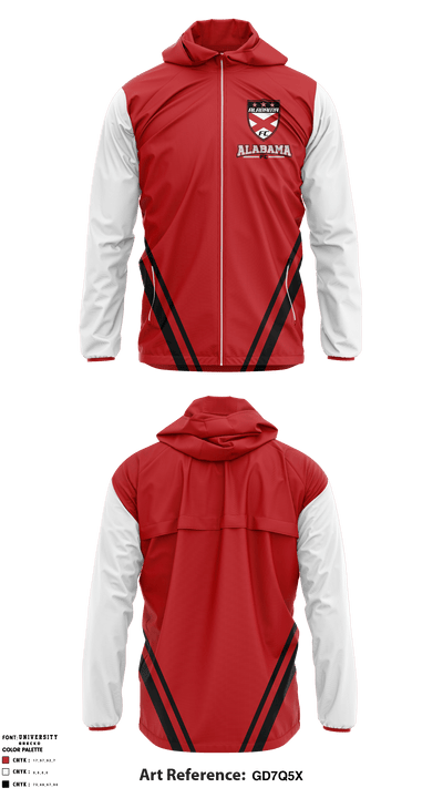 Alabama FC 6060927 Windbreaker - 1