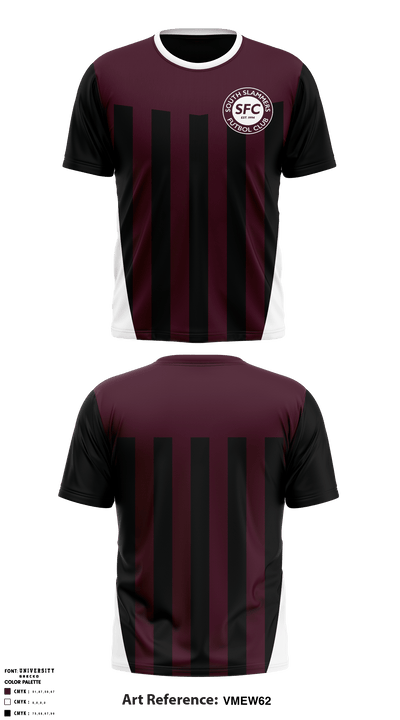 South Slammers FC 54416460 Short Sleeve Performance Shirt - 1