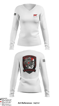 3-6 CAV 11839829 Women's Long Sleeve V-neck Shirt - 6
