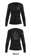 65th BEB 71723958 Women's Long Sleeve V-neck Shirt - 36