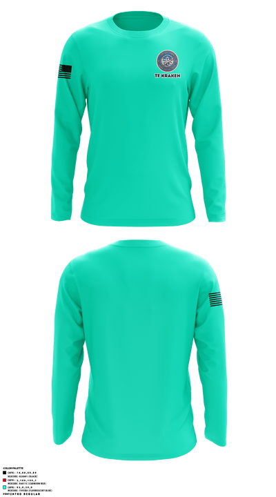 TF Kraken 9944136 Long Sleeve Performance Shirt - 3