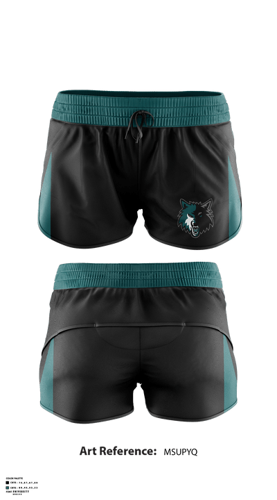 Westminster High School Cheer 70237179 Track Shorts - 1
