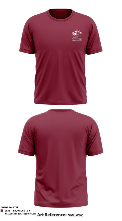Mountain Ridge High School Volleyball 54887611 Short Sleeve Performance Shirt - 4