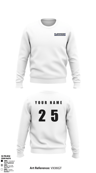 Crew Neck Sweatshirt, Slammers FP, Softball, Teamtime, Team time, sublimation, custom sports apparel, team uniforms, spirit wear, spiritwear, sports uniforms, custom shirts, team store, custom team store, fundraiser sports, apparel fundraiser