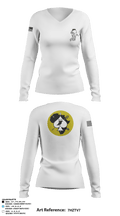 OG-73 9035645 Women's Long Sleeve V-neck Shirt - 3