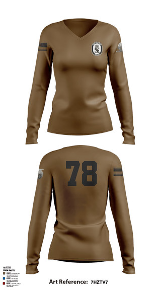 Women's Long Sleeve Vneck Shirt, , , Teamtime, Team time, sublimation, custom sports apparel, team uniforms, spirit wear, spiritwear, sports uniforms, custom shirts, team store, custom team store, fundraiser sports, apparel fundraiser
