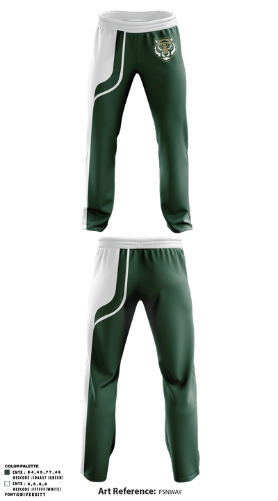 Adairsville High School Track 94734247 Sweatpants - 1