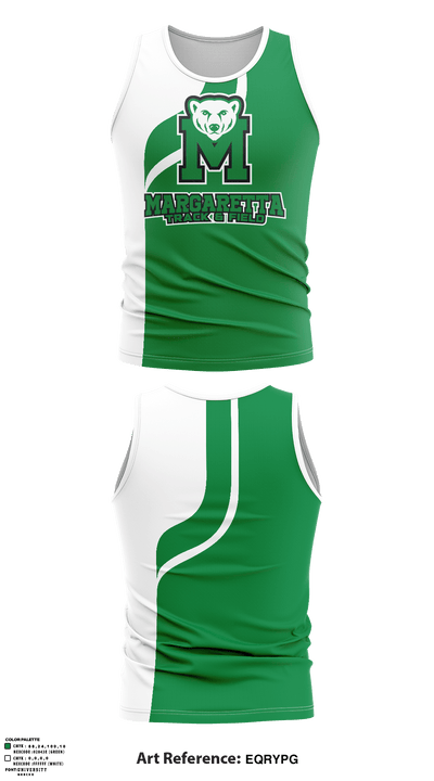 Margaretta High School Track 16919692 Tank Top - 1