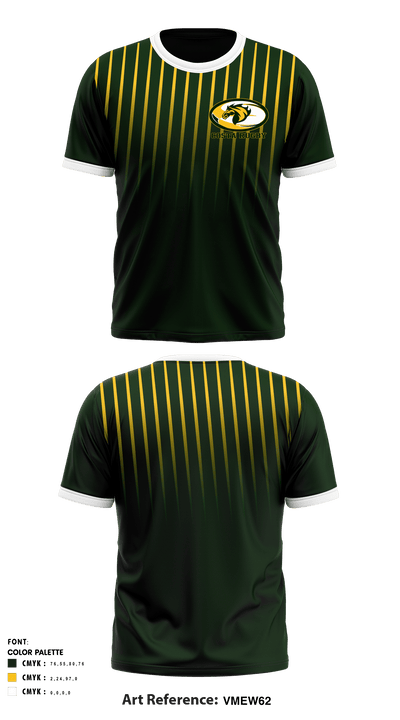 Mira Costa High School Rugby 27581473 Short Sleeve Performance Shirt - 1