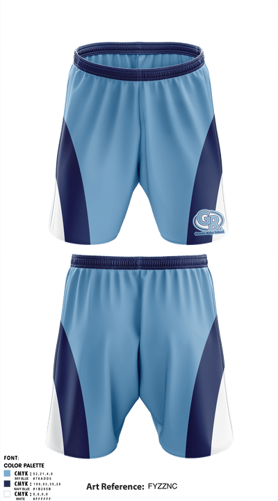 Granite Ridge School 76230742 Athletic Shorts With Pockets - 1