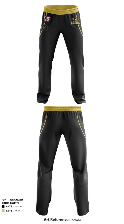 TeamSadik 72066858 Sweatpants - 1