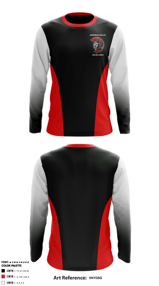 Long Sleeve Performance Shirt, Bernalillo High School Bowling, Bowling, Teamtime, Team time, sublimation, custom sports apparel, team uniforms, spirit wear, spiritwear, sports uniforms, custom shirts, team store, custom team store, fundraiser sports, apparel fundraiser