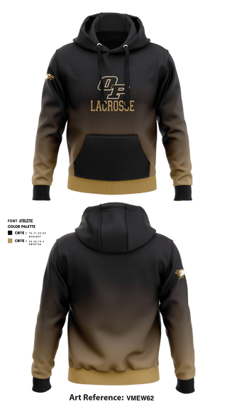 Hoodie, Oak Park High School Lacrosse, Men's Lacrosse, Teamtime, Team time, sublimation, custom sports apparel, team uniforms, spirit wear, spiritwear, sports uniforms, custom shirts, team store, custom team store, fundraiser sports, apparel fundraiser