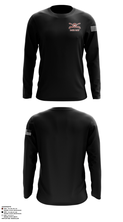 1-221 CAV 56544201 Long Sleeve Performance Shirt - 2