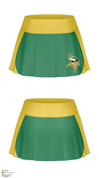 Skort, Langley High School Cheer, School Spirit Store, Teamtime, Team time, sublimation, custom sports apparel, team uniforms, spirit wear, spiritwear, sports uniforms, custom shirts, team store, custom team store, fundraiser sports, apparel fundraiser