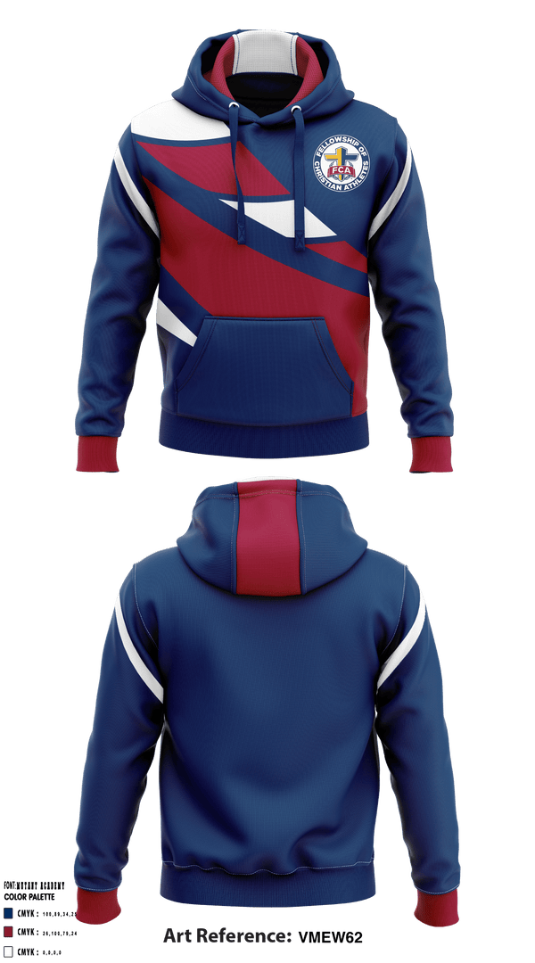 Hoodie, Fellowship of Christian Athletes, Football, Teamtime, Team time, sublimation, custom sports apparel, team uniforms, spirit wear, spiritwear, sports uniforms, custom shirts, team store, custom team store, fundraiser sports, apparel fundraiser
