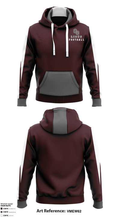 State College Lions Youth Football 41104710 Hoodie - 1