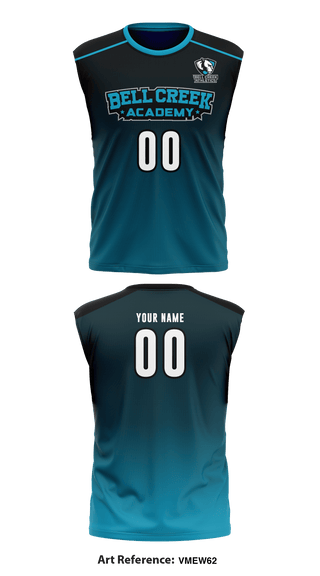 Tank Top, Bell Creek Academy High School Volleyball, Men's Volleyball, Teamtime, Team time, sublimation, custom sports apparel, team uniforms, spirit wear, spiritwear, sports uniforms, custom shirts, team store, custom team store, fundraiser sports, apparel fundraiser