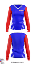 Jays 47463452 Women's Long Sleeve V-neck Shirt - 1