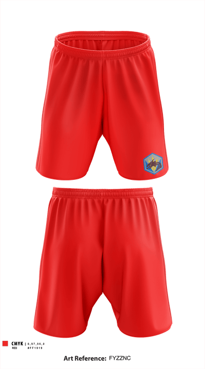 DET 15 325th EMIB 30481521 Athletic Shorts With Pockets - 1