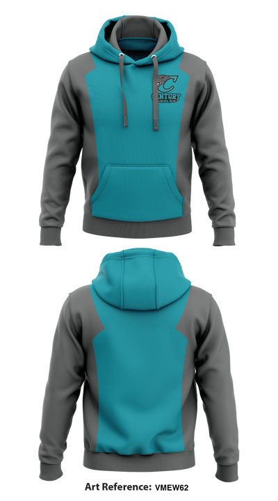 Century High School golf 40089764 Hoodie - 1