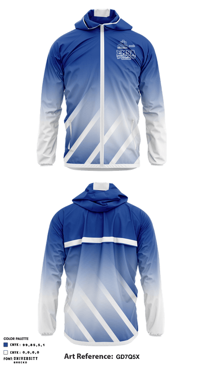 EMSA Mill Woods Soccer 10596530 Windbreaker - 1