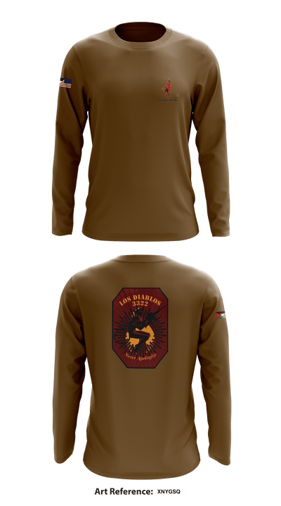3SQDN, 3SFAB 49746293 Long Sleeve Performance Shirt - 2