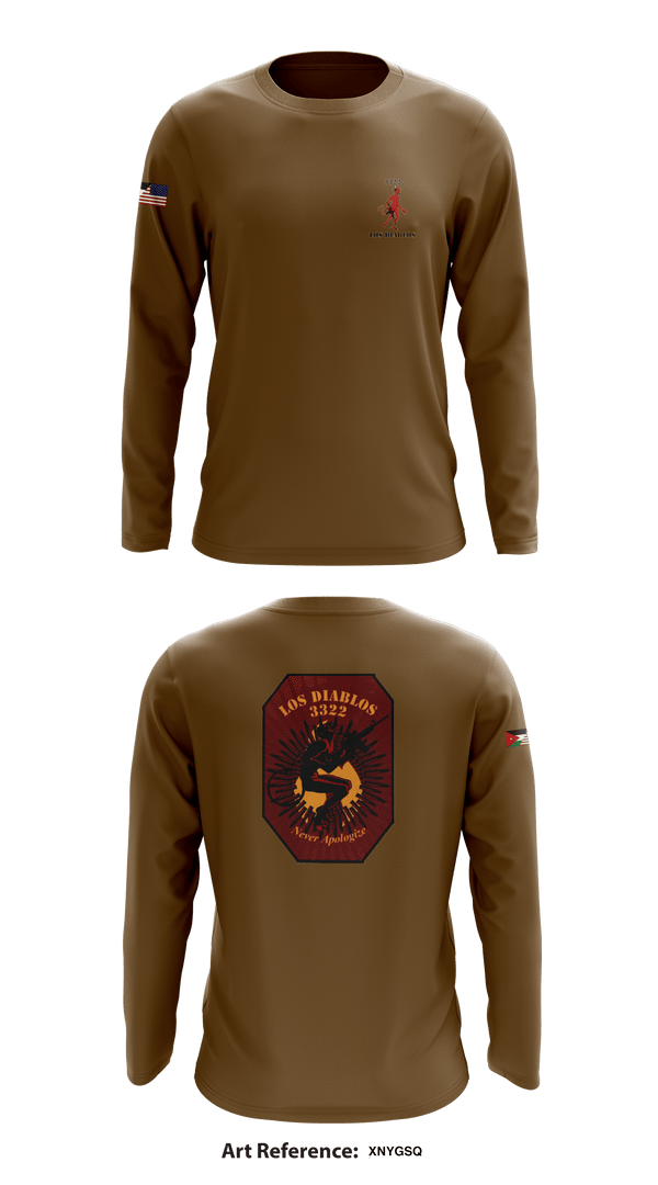 Long Sleeve Performance Shirt, , Army, Teamtime, Team time, sublimation, custom sports apparel, team uniforms, spirit wear, spiritwear, sports uniforms, custom shirts, team store, custom team store, fundraiser sports, apparel fundraiser