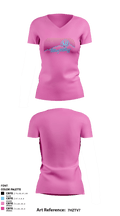 Mountain Range High School 39679914 Women's Short Sleeve V-neck Shirt - 3