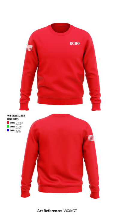 Echo 79094236 Crew Neck Sweatshirt - 1