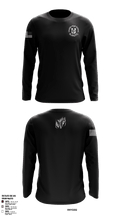 Uvalde High School NJROTC 7573080 Long Sleeve Performance Shirt - 3