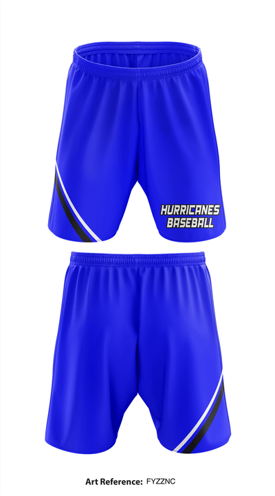 Hurricanes Baseball 17478298 Athletic Shorts With Pockets - 1
