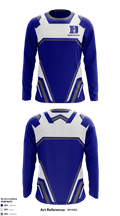 Peotone Blue Demon 18220602 Long Sleeve Performance Shirt - 1