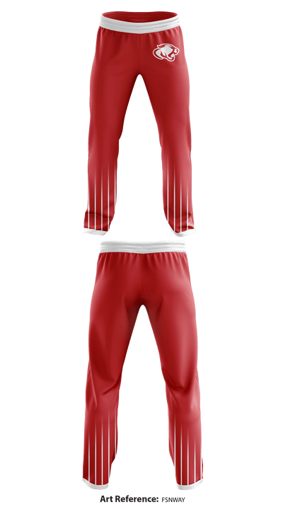 Crosby High School Golf 90090321 Sweatpants - 1