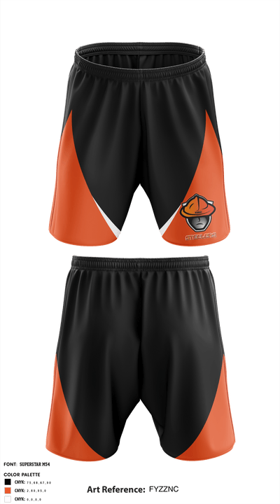 Evraz Steelers 95319083 Athletic Shorts With Pockets - 1