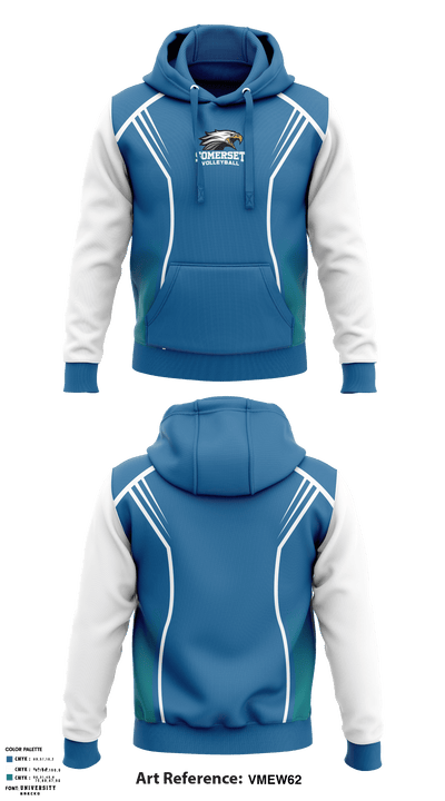 Somerset Academy Sky Pointe Volleyball 85310301 Hoodie - 1